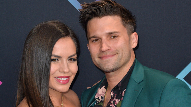 Katie Maloney and Tom Schwartz smiling