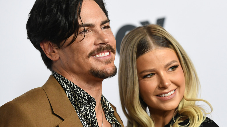 Tom Sandoval and Ariana Madix posing together