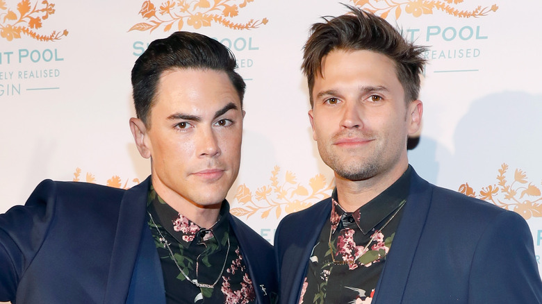 Tom Sandoval, Tom Schwartz matching blue suits