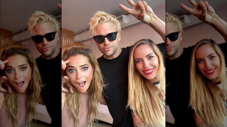 Tom Schwartz poses with Jo Wenberg