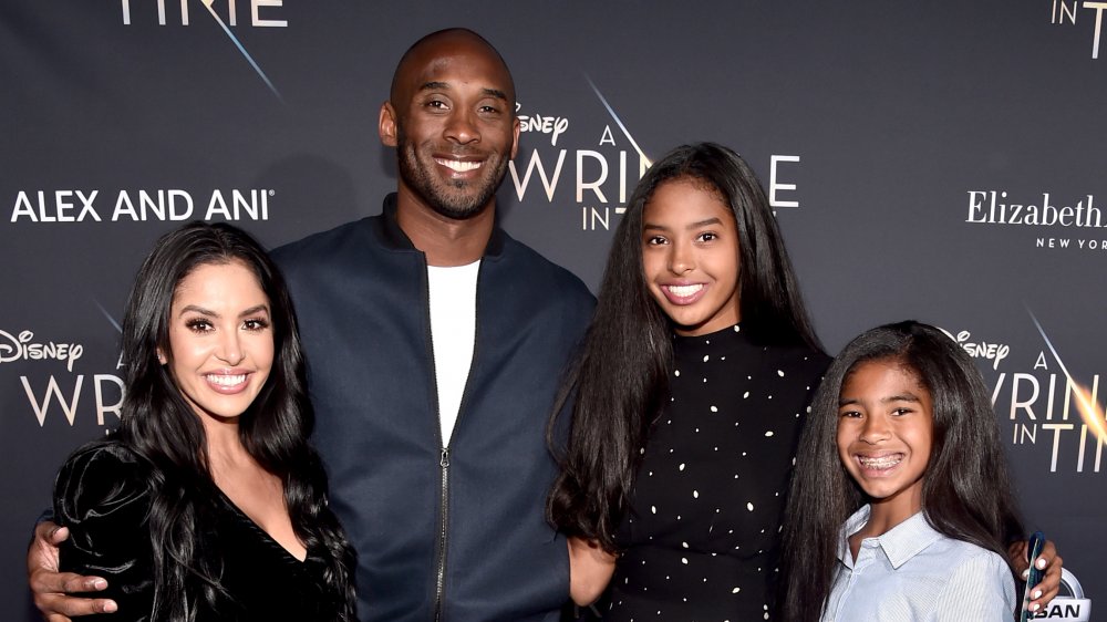 Vanessa Bryant, Kobe Bryant, Gianna Bryant, and Natalia Bryant