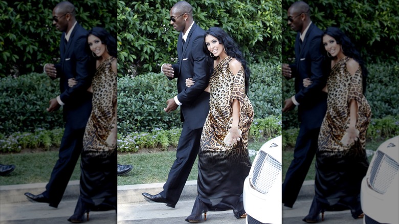 Kobe and Vanessa Bryant arrive at Khloe's wedding