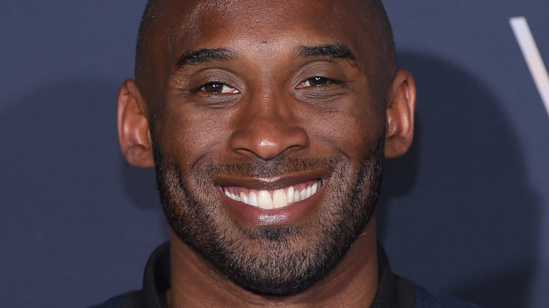 Kobe Bryant smiling