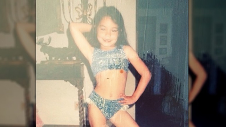 Young Vanessa Hudgens posing