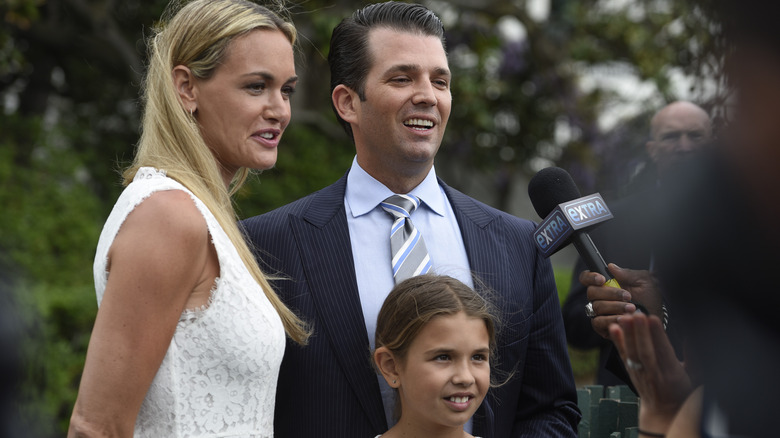 Vanessa Trump, Donald Trump Jr., and their daughter 