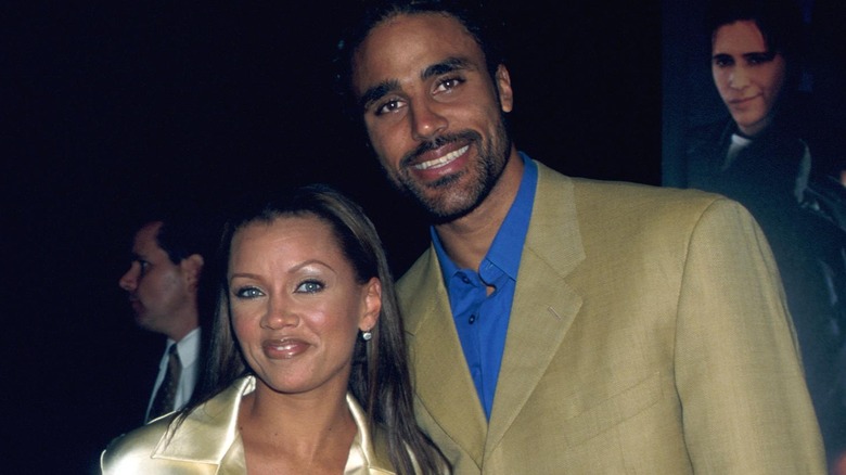 Vanessa Williams and Rick Fox smiling 