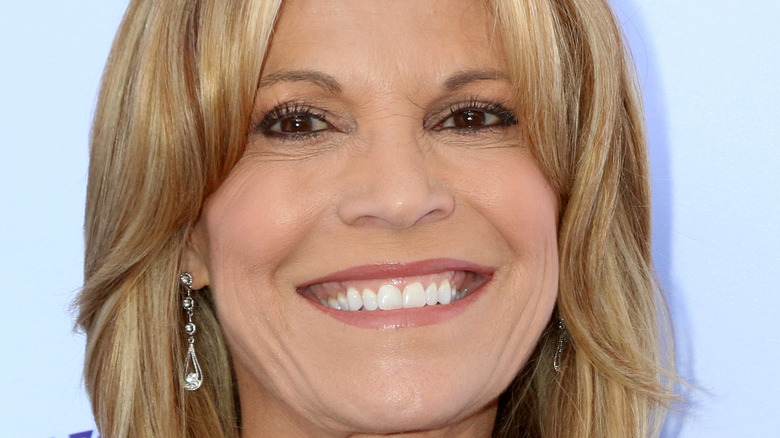 Vanna White smiles on the red carpet