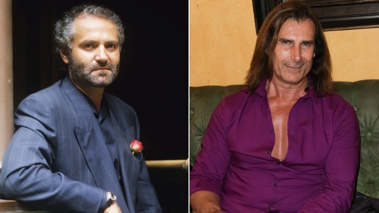 Gianni Versace and Fabio split