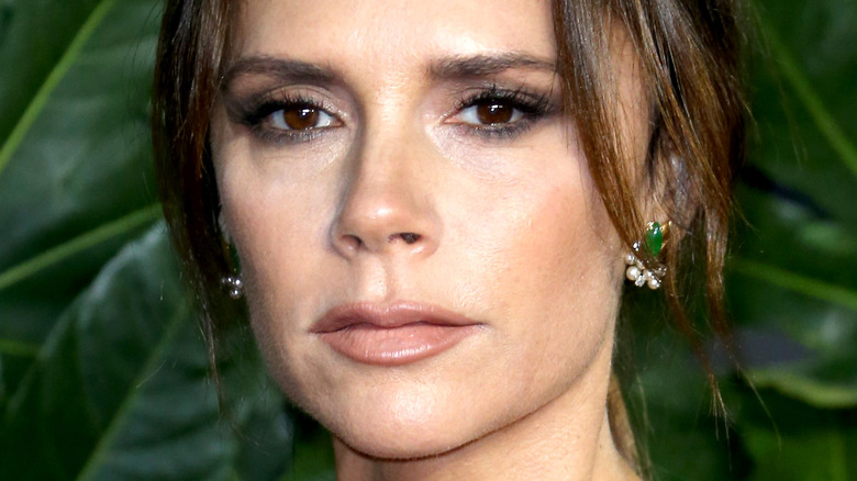 Victoria Beckham with bangs