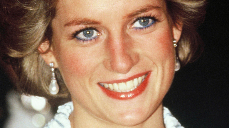 Princess Diana smiling