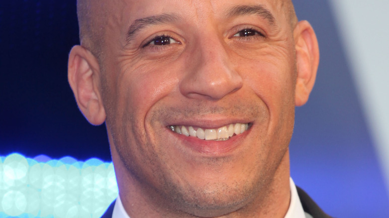 Vin Diesel on the red carpet