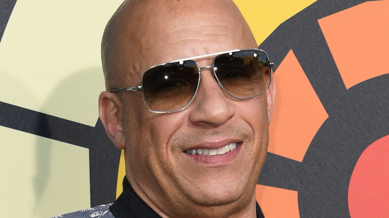 Vin Diesel smiling