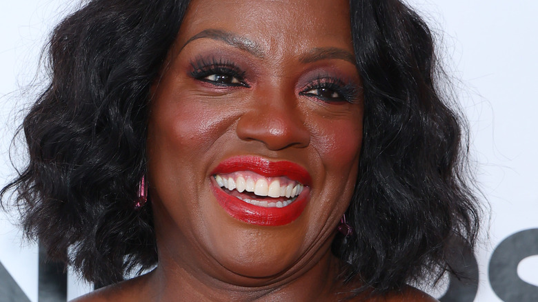 Viola Davis laughing