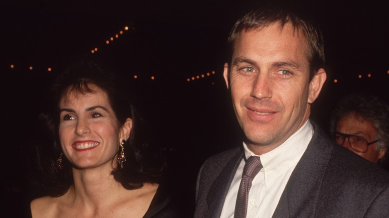 Cindy Silva, Kevin Costner smiling