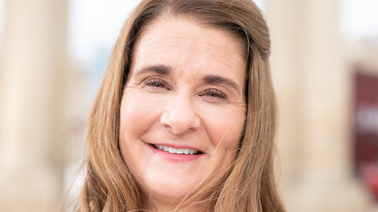 Melinda Gates smiling at camera