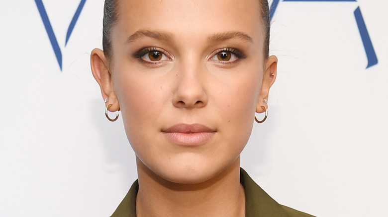millie bobby brown on the red carpet 