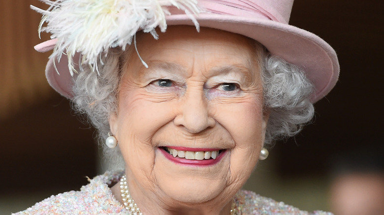  Queen Elizabeth II at the Chichester Theatre in West Sussex 2017