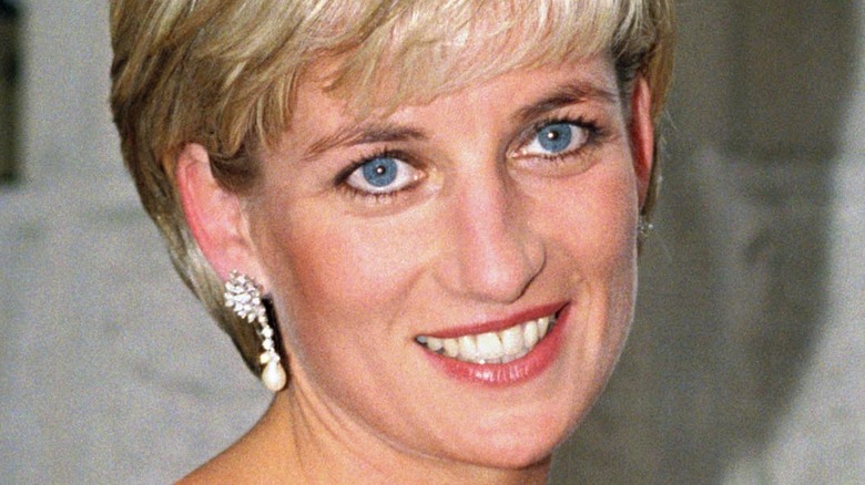 Princess Diana at a gala
