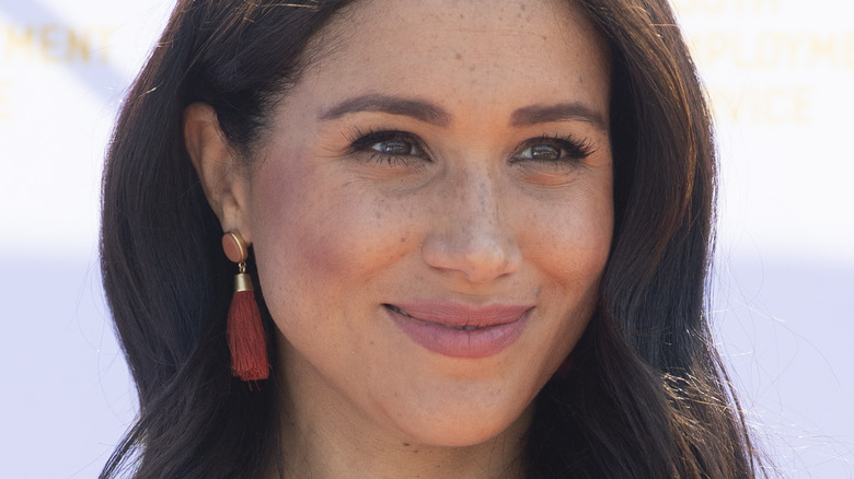 Meghan Markle smiling