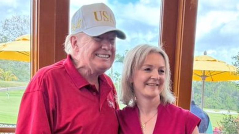 Donald Trump and Liz Truss