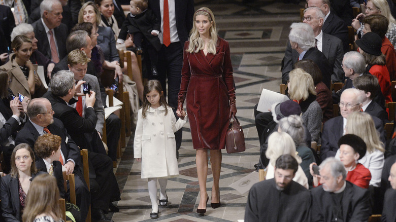 Arabella Kushner, Ivanka Trump walking