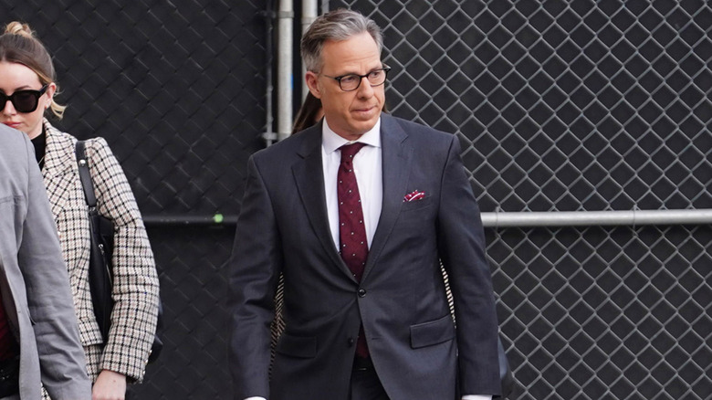 Jake Tapper arriving at "Jimmy Kimmel Live."