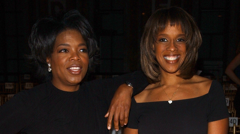 Gayle King and Oprah Winfrey