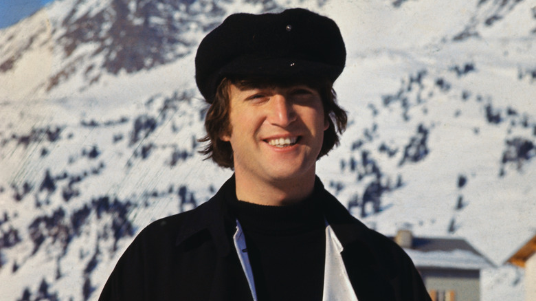 John Lennon smiling