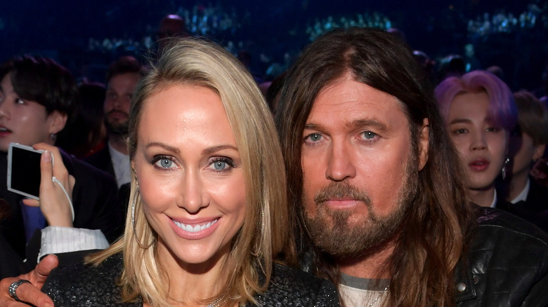 Billy Ray Cyrus and Tish Cyrus