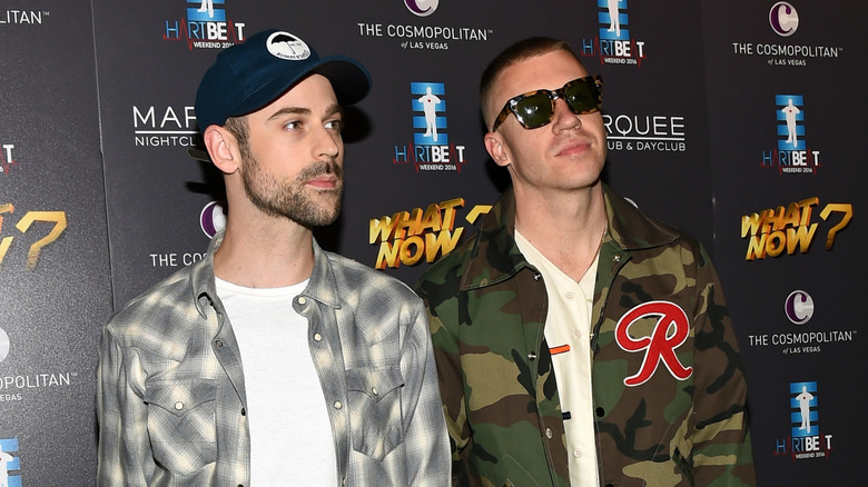 Ryan Lewis posing with Macklemore