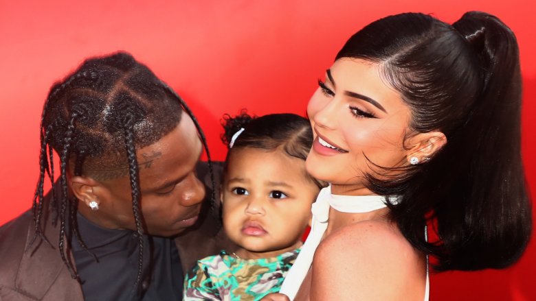 Travis Scott, Stormi Webster, Kylie Jenner