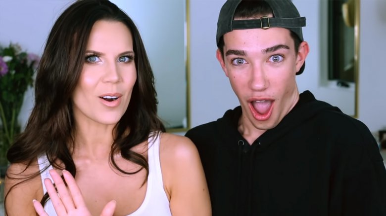 Tati Westbrook and James Charles