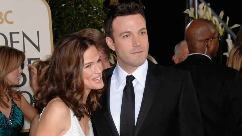Jennifer Garner laughing Ben Affleck