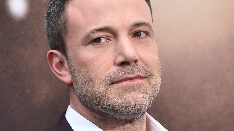 Ben Affleck looking stern
