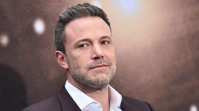 Ben Affleck looking stern