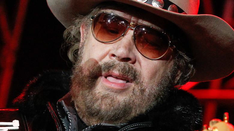Hank Williams, Jr. performs at the fifth annual New Year's Eve Bash on Broadway 2013