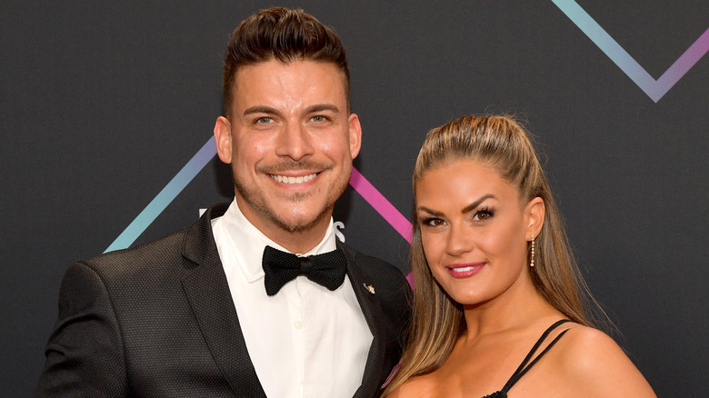 Jax Taylor and Brittany Cartwright posing