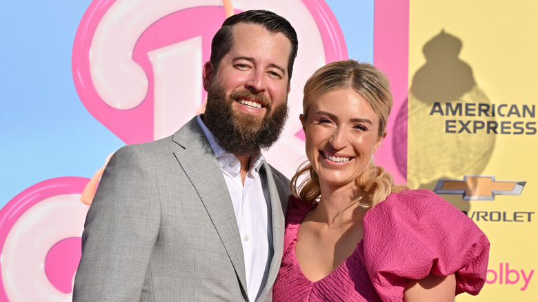 Brett and Jasmine Roth at Barbie premiere