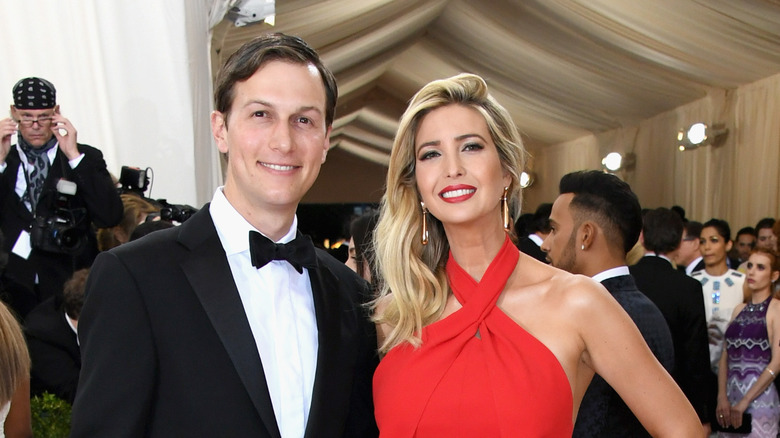 Jared Kushner Ivanka Trump smiling