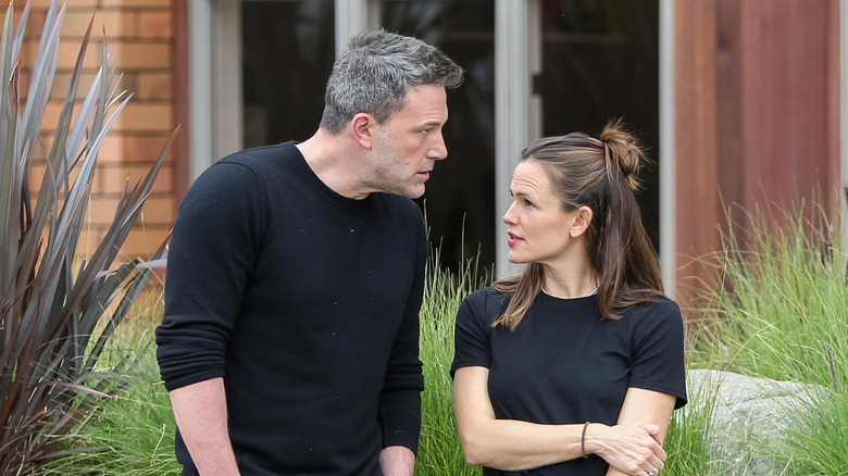 Jennifer Garner and Ben Affleck talk