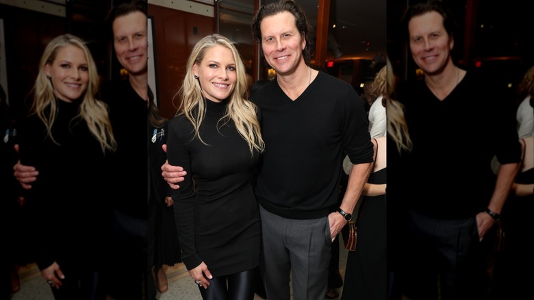 Ali Larter and Hayes MacArthur attending the Paramount Golden Globe Nominee Celebration at Cipriani Beverly Hills