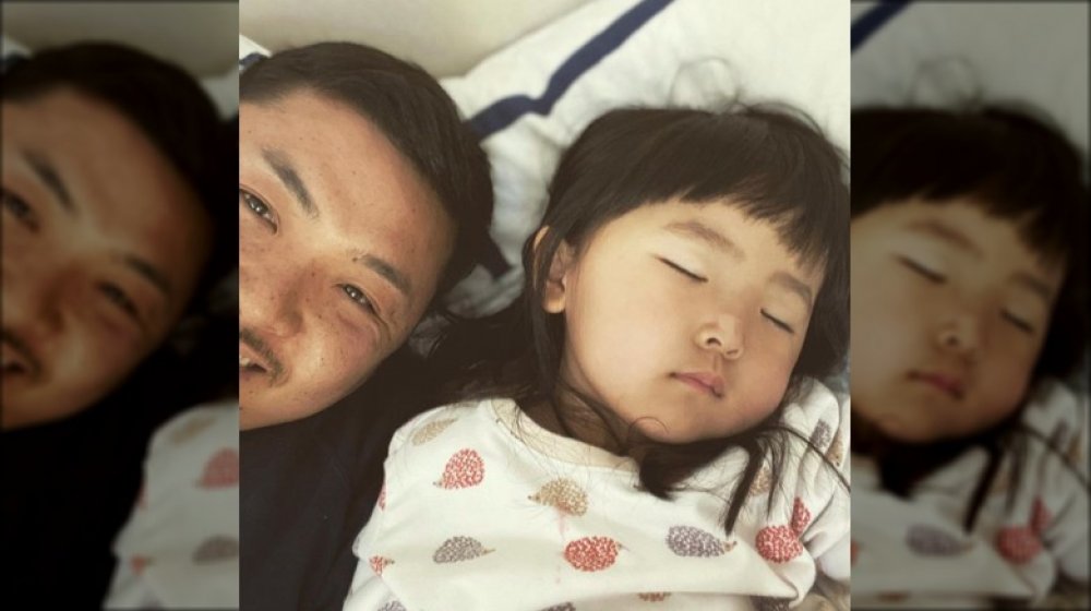 Takumi Kawahara, his daughter