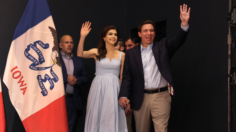 Casey, Ron DeSantis arriving at event