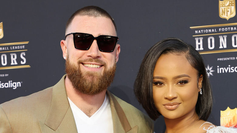 Travis Kelce and Kayla Nicole at the NFL Honors