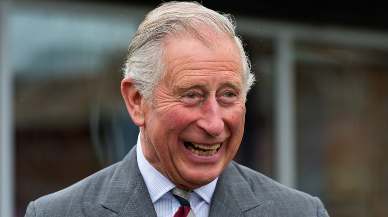 Prince Charles laughing