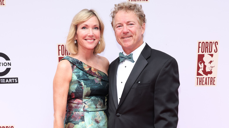 Kelley Paul and U.S. Senator Rand Paul attending the Ford's Theatre Annual Presidential Gala