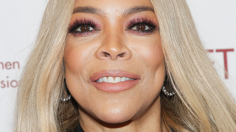 Wendy Williams at an event on the red carpet 