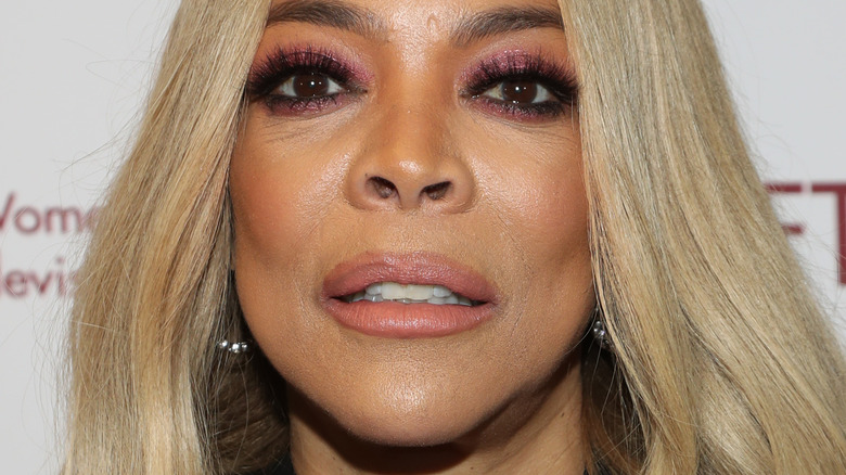 Wendy Williams pink eyeshadow