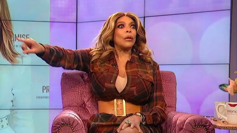 Wendy Williams telling an audience member to get out