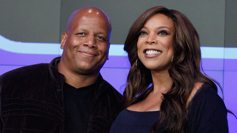 Kevin Hunter and Wendy Williams smiling